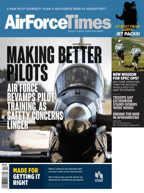 Air Force Times April 2021 A New Pilot Diversity Plan Magazine