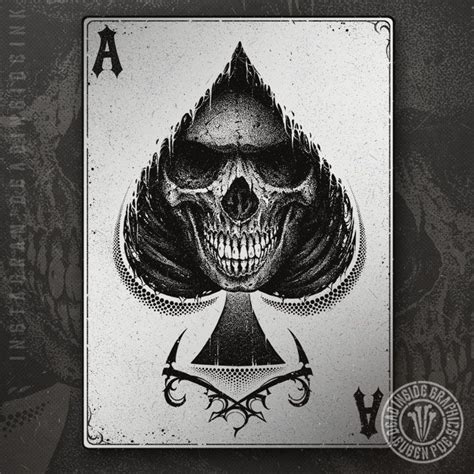 Spade Reaper By Deadinsidegraphics On Deviantart Ace Of Spades Tattoo