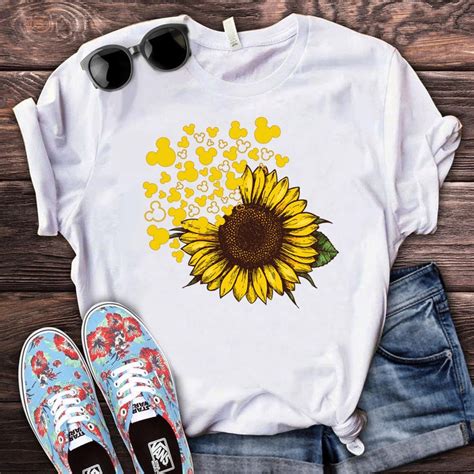 Дамска тениска Sunflower Mickey Dtg • Kikibg