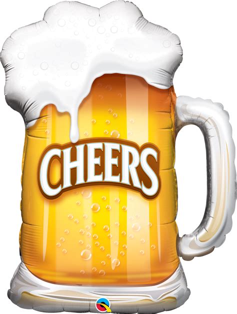 Transparent Beer Mugs Cheers Clipart Beer Balloon Png Download