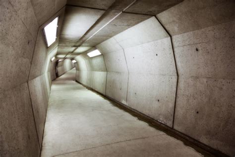 Modern Underground Concrete Tunnel Stock Photo Download Image Now