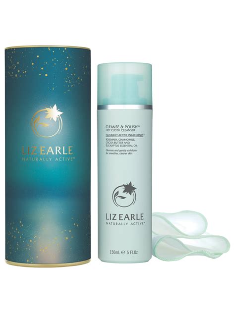 Liz Earle Discover Your Glow Cleanse And Polish Hot Cloth Cleanser 150ml At John Lewis And Partners