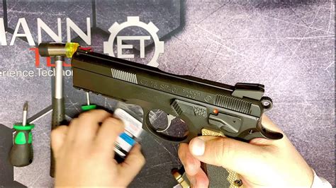 Slide Stop With Thumb Rest For Cz 75 Sp 01 Youtube