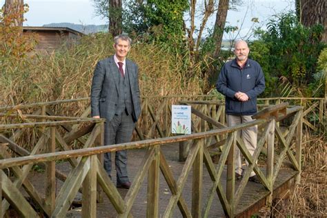Poots Marks 30th Anniversary Of Castle Espie Gallery Department Of