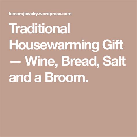 Scented candles while candles have been a traditional new home gift idea, a diffuser, air freshener or essential oil kit offers a twist on this classic. Traditional Housewarming Gift — Wine, Bread, Salt and a ...