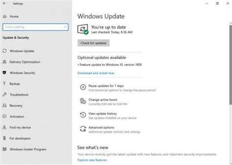 Windows 10 V1909 November 2019 Update Is Here