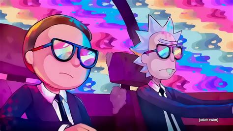 Rick and morty returns this sunday on @adultswim. Wallpaper : Rick and Morty, sunglasses 1920x1080 ...