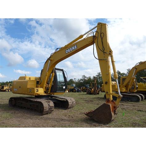 John Deere 120c Hydraulic Excavator Jm Wood Auction Company Inc