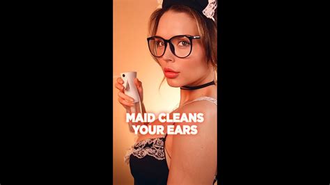 French Maid Cleans Your Ears 👂 Shorts Asmr Youtube