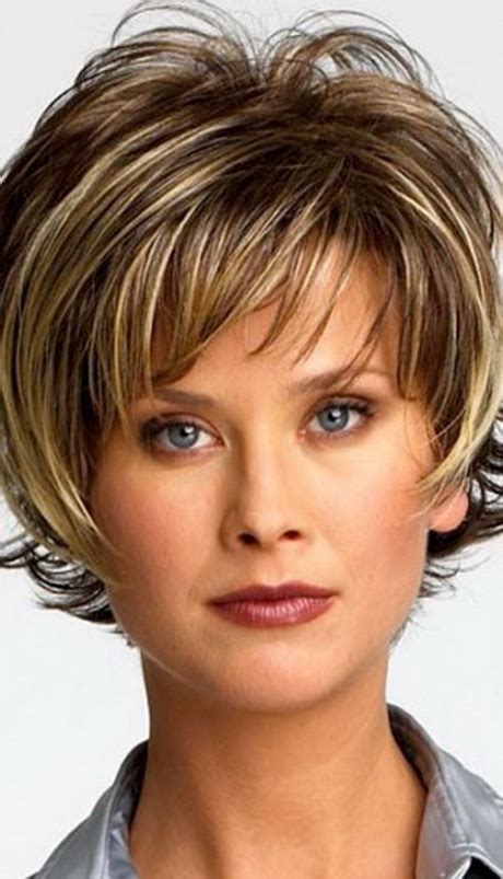 The dirty blonde bob gives you a ravishing and stunning look in. Short hair styles for women over 50 with glasses