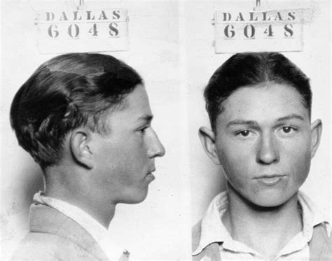 Iconic Clyde Barrow Mugshot Bonnie And Clyde Great Depression Etsy