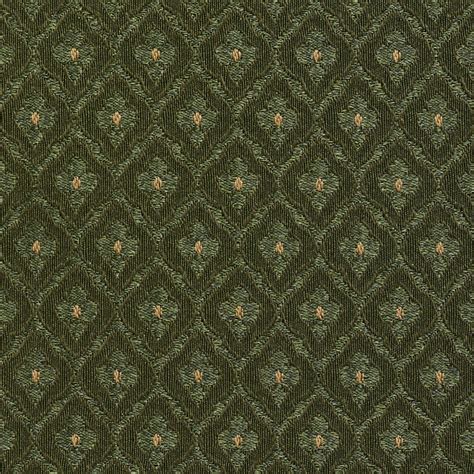 Pine Dark Green And Light Geen Abstract Damask Upholstery Fabric