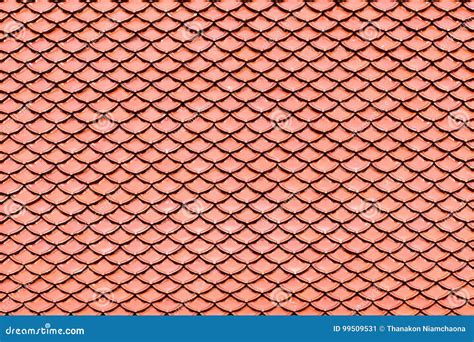Brown Ceramic Tile Roof Texture For Background Stock Image Image Of