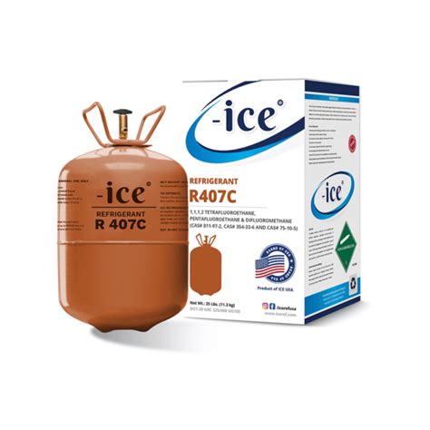Refrigerant R407c Gas Ice Refrigerants Usa