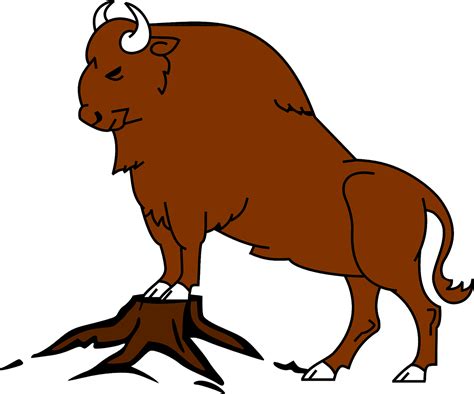 Download Buffalo Bison Bull Royalty Free Vector Graphic Pixabay