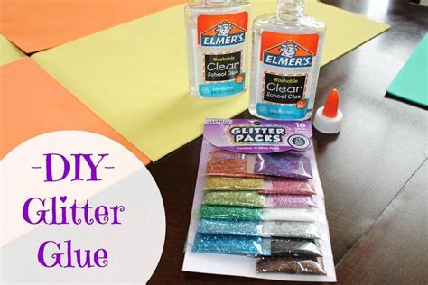 Tips And Tricks On How To Make Glitter Glue With Your Kids This Is A