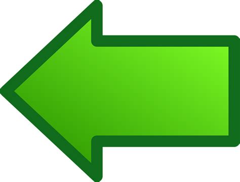Flecha Verde Lustroso Gráficos Vectoriales Gratis En Pixabay