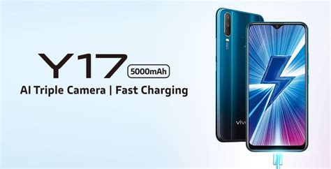 Vivo y17 merupakan handphone hp dengan kapasitas 5000mah dan layar 6.3 yang dilengkapi dengan kamera belakang 13 + 8 + 2mp dengan tingkat densitas piksel sebesar 268ppi dan tampilan resolusi sebesar 720 x 1544pixels. VIVO Y17 - Galeri Teknologi Bali