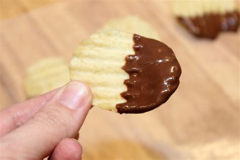 Chocolate Dipped Potato Chips Thriftyfun