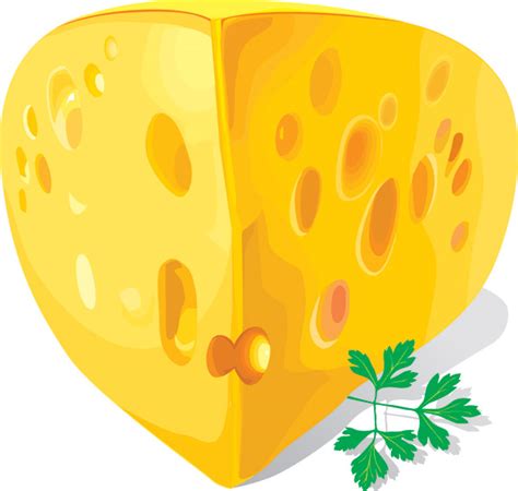Download Cheese block vector Free Vector / 4Vector