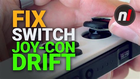 How You Can Fix Your Drifting Joy Con Stick Nintendo Switch Youtube