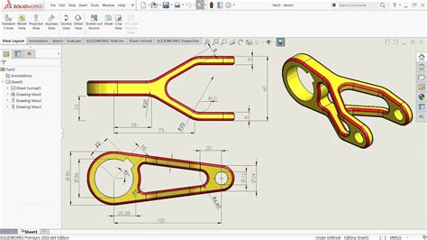 Solidworks Drawing Tutorial At Explore Collection
