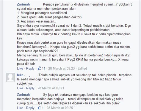 Alasan Pertukaran Tempat Kerja Mengikut Suami  Contoh Surat Rayuan