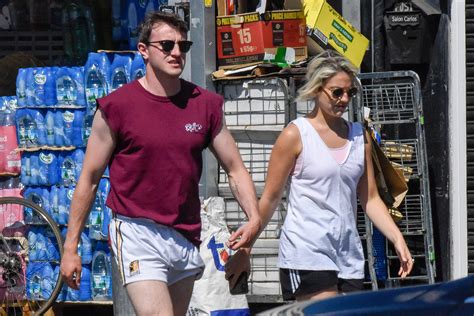 Normal Peoples Paul Mescal Soaks Up The Sun On Walk With His Co Star And Flatmate India Mullen