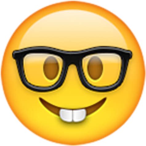 Nerd Face Emoji Png Image With Transparent Background Vrogue Co