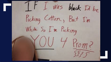 People Disgusted After Racist Prom Posal Appears To Come From Mountain