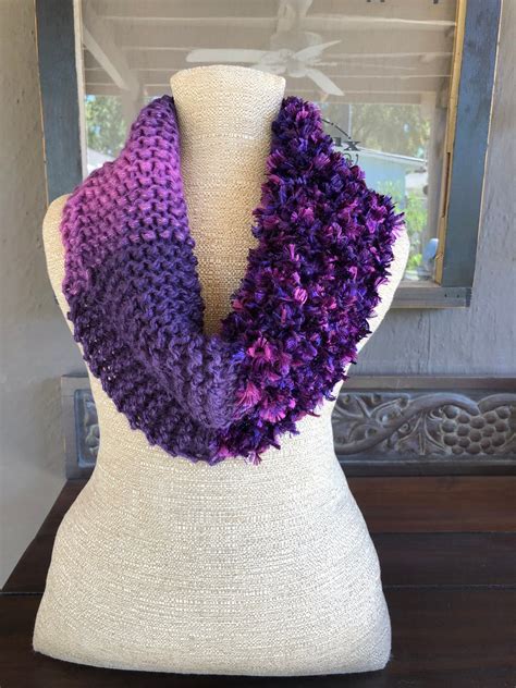 Hand Knit Cowl, Hand Knit Scarf, Hand Knit Infinity, Hand Knit, Cowl, Scarf, Infinity | Hand 