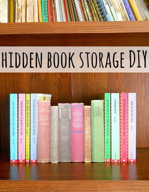 Diy Hidden Storage Indie Crafts