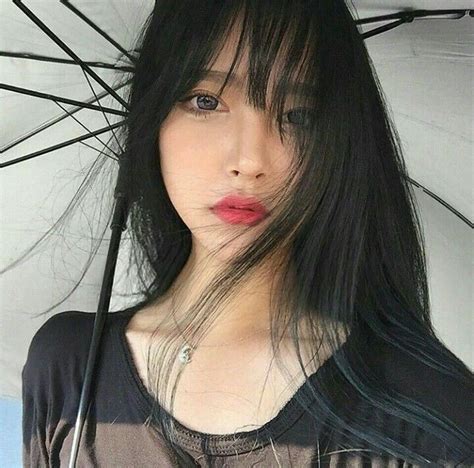 Korean Girl Icons Tumblrulzzang 안느 Cabelo Garotas Ulzzang