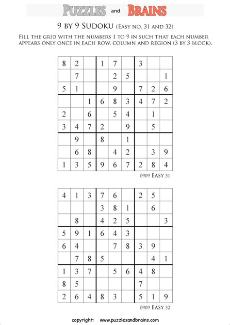 Printable Sudoku Puzzles Kids Learning Activity Sudoku For Kids
