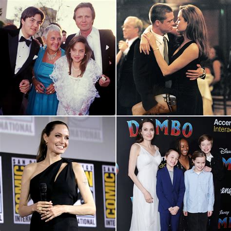 Angelina Jolie Through The Years From Movie Vixen To Mom