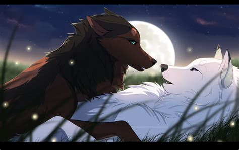 Anime Wolves Mating