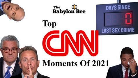Shared Post The Babylon Bee Presents Top Cnn Moments Of 2021
