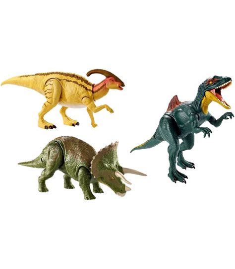 Jurassic World Dinosaurios De Juguete Ataque Doble Modelos Surtidos