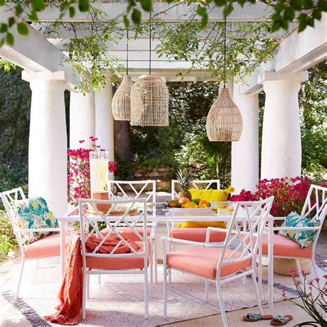 10 Ways To Decorate Your Patio With Bright Colors Southern Living
