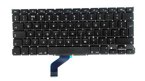 A1425 Keyboard Uk Layout For Apple Macbook Pro 13 Inch Early 2013