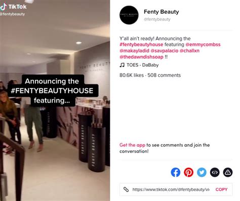 Rihanna Crea La Tiktok House De Fenty Beauty Artist Community