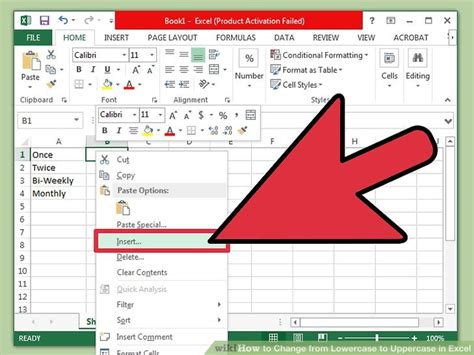 How do you change to upper case? 4 Ways to Change from Lowercase to Uppercase in Excel ...