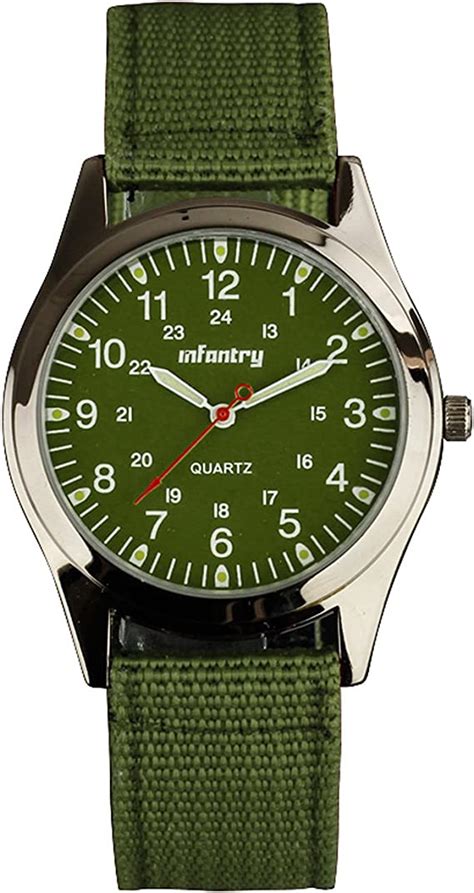 infantry mens analogue quartz watches for men military army tactical field wrist watch 12 24