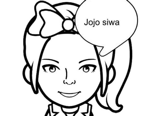 Don't antagonize or shame other jojo fans for their habits or tastes in the series no jojo good, x series bad memes don't harass or encourage harassment of anyone for not liking/watching jojo Jojo Siwa Coloring Pages Free Printable - kidsworksheetfun