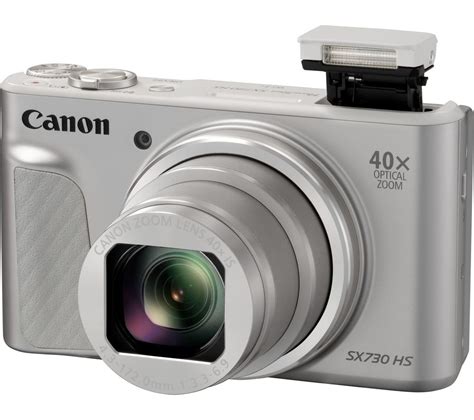 Canon Powershot Sx730 Hs Superzoom Compact Camera Silver Deals Pc World