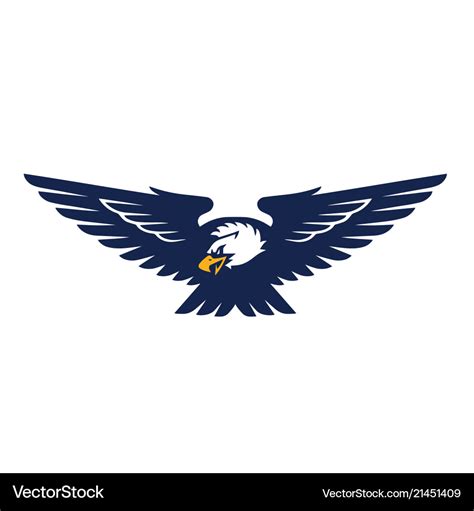 Eagle Logo Template Royalty Free Vector Image Vectorstock