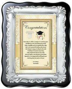 Check spelling or type a new query. Graduation Gift Plaque Son Daughter from Parents College ...