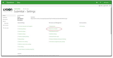 Using List And Document Library Templates In Sharepoint
