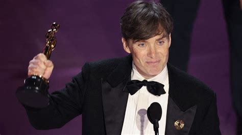 Cillian Murphy Wins The Oscar For Best Actor 2024 American Chronicles