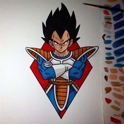 Vegeta tattoo done by @gerardo.tattoos visit @animemasterink for the best anime tattoos! Follow us on FreshTattoo.tumblr.com Started this earlier today #tattoo #dragonballz #vegeta by ...